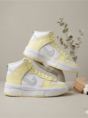 Nike Dunk High Up Lemon W8 DH3718-105 NIB
